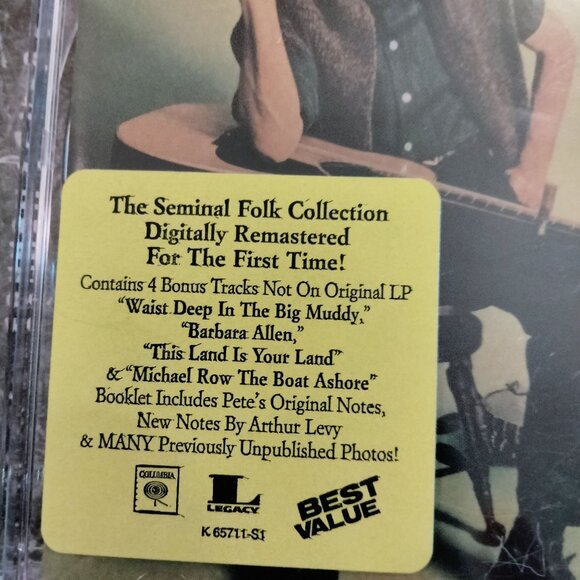 Pete Seeger Greatest Hits 2002 American Folk - Picture 4 of 7